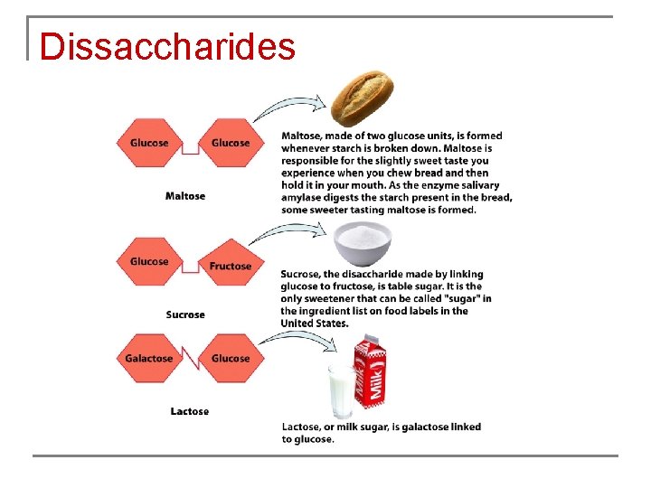 Dissaccharides 