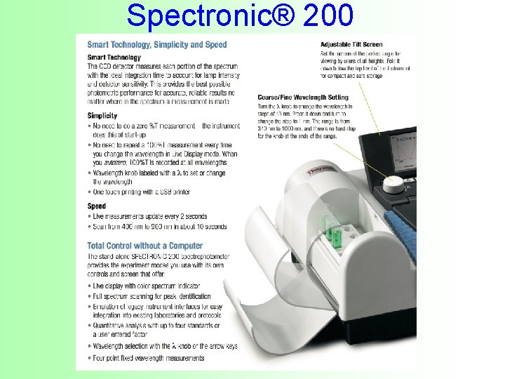 Spectronic® 200 