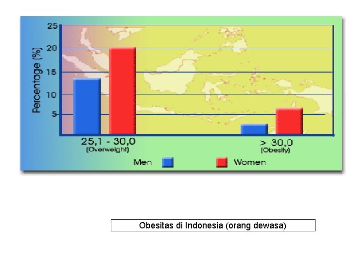 Obesitas di Indonesia (orang dewasa) 