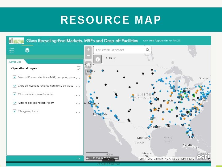 RESOURCE MAP z Strengthening glass markets Providing solutionsoriented, publicsector resources 