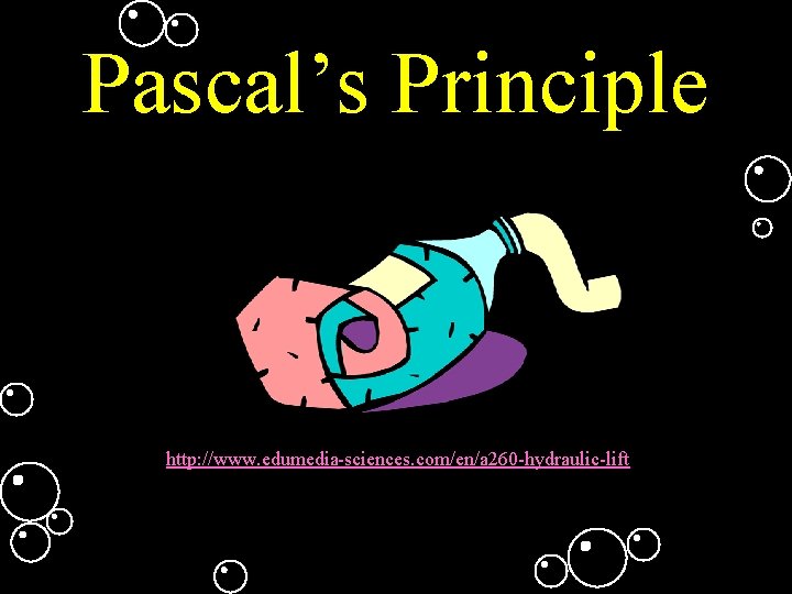 Pascal’s Principle http: //www. edumedia-sciences. com/en/a 260 -hydraulic-lift 