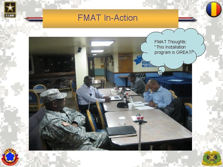 FMAT In-Action FMAT Thoughts: “This installation program is GREAT!” 5 