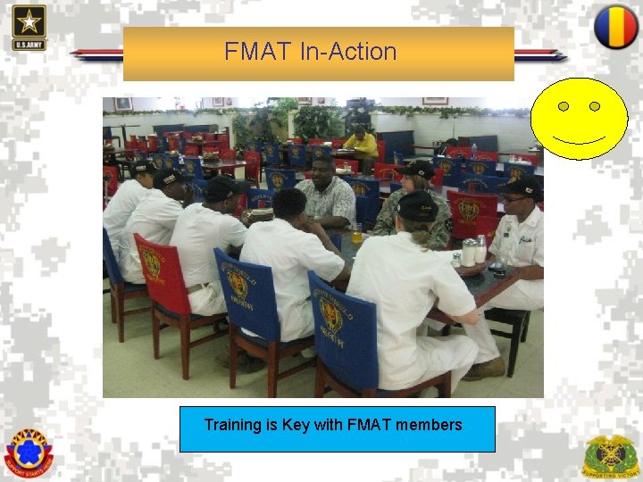 FMAT In-Action Training is Key with FMAT members 6 