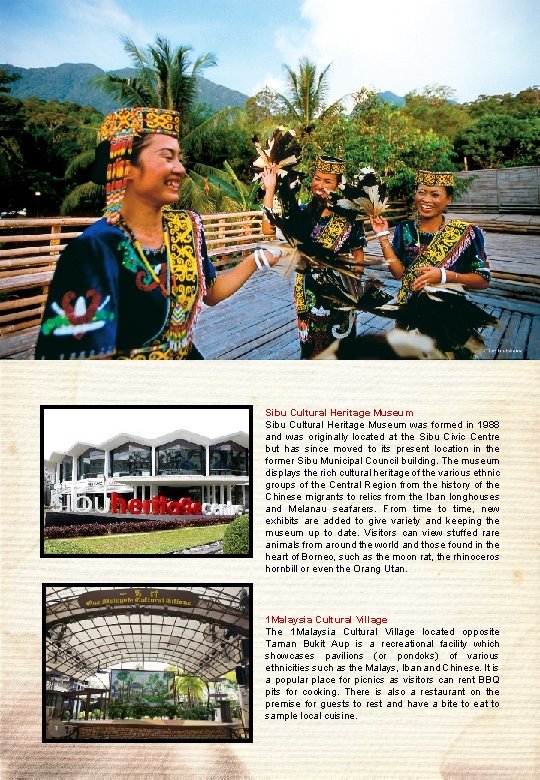 Sibu Cultural Heritage Museum was formed in 1988 and was originally located at the