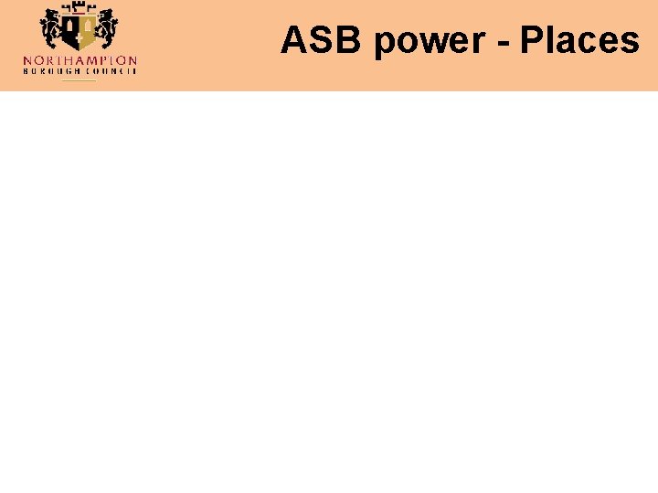 ASB power - Places 