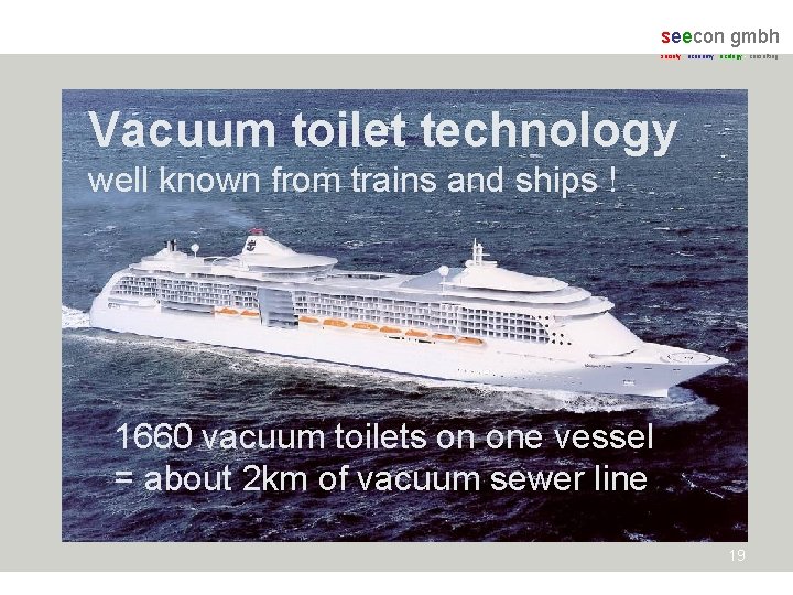 seecon gmbh society - economy - ecology - consulting Vacuum toilet technology Vak. T