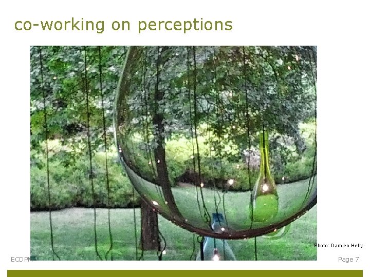 co-working on perceptions Photo: Damien Helly ECDPM Page 7 