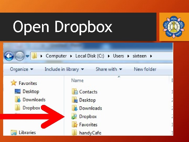 Open Dropbox 