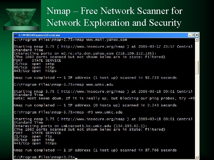 Nmap – Free Network Scanner for Network Exploration and Security 