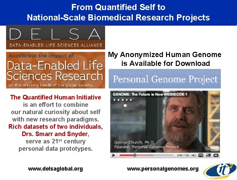 From Quantified Self to National-Scale Biomedical Research Projects My Anonymized Human Genome is Available