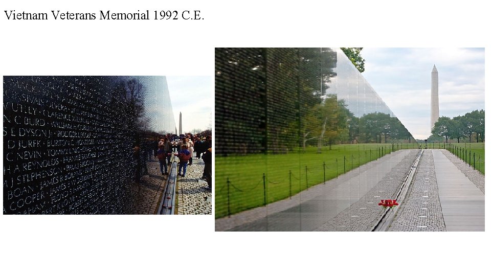 Vietnam Veterans Memorial 1992 C. E. 