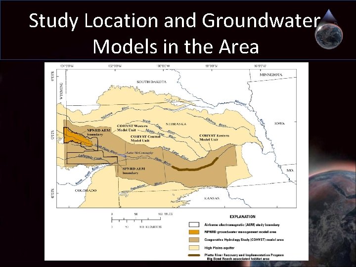 Study Location and Groundwater Models in the Area 