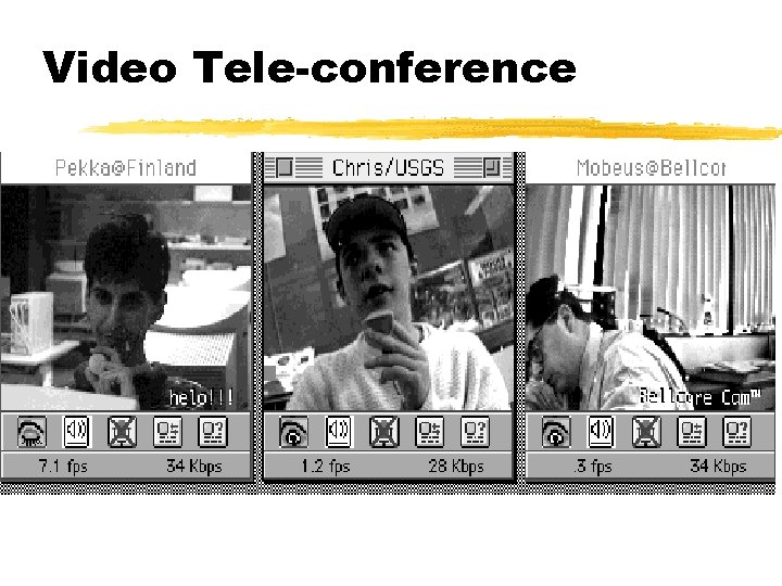Video Tele-conference 