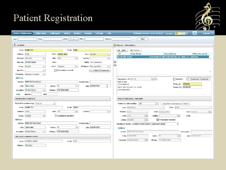 Patient Registration 
