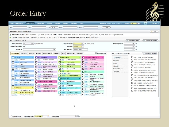 Order Entry 
