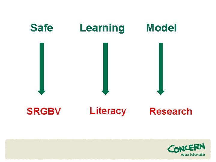 Safe SRGBV Learning Literacy Model Research 