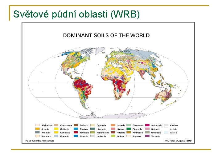 Světové půdní oblasti (WRB) 