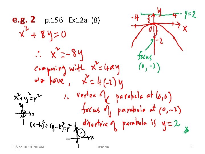 e. g. 2 10/7/2020 3: 41: 10 AM p. 156 Ex 12 a (8)