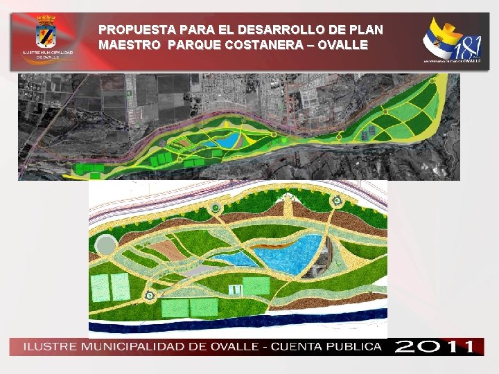 PROPUESTA PARA EL DESARROLLO DE PLAN MAESTRO PARQUE COSTANERA – OVALLE 