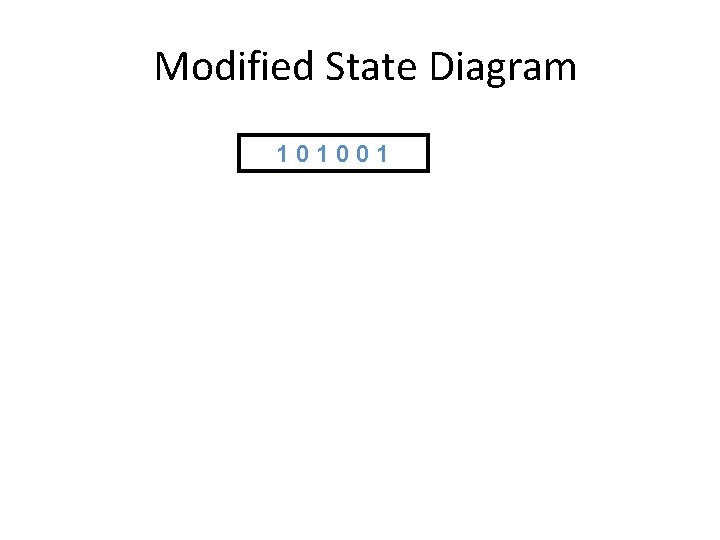 Modified State Diagram 101001 