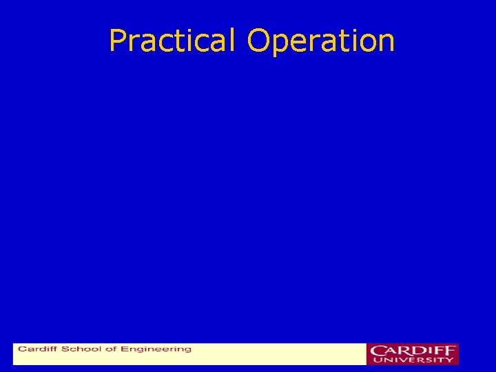 Practical Operation 