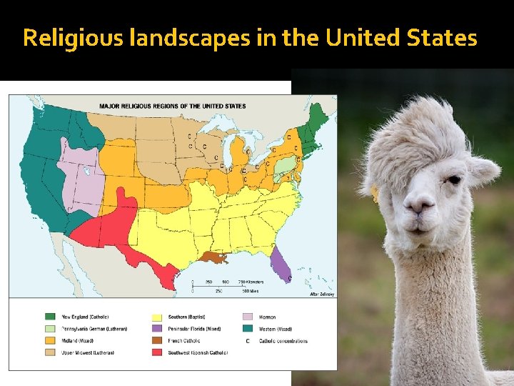Religious landscapes in the United States 