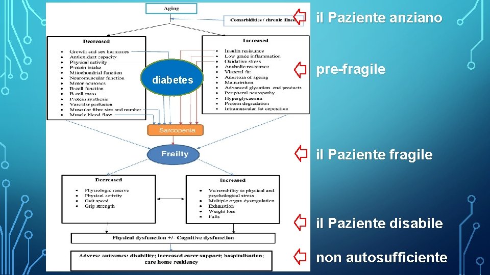 il Paziente anziano diabetes pre-fragile il Paziente disabile non autosufficiente 