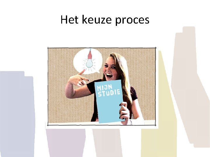 Het keuze proces 