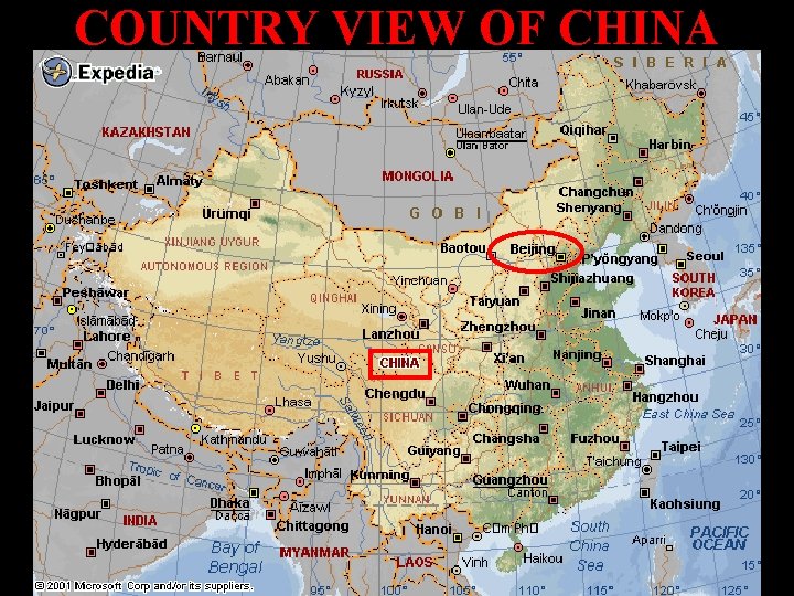 COUNTRY VIEW OF CHINA 