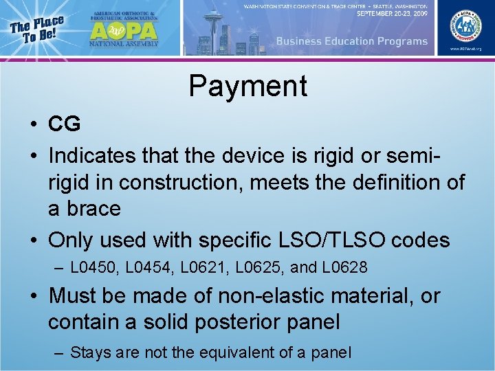 Payment • CG • Indicates that the device is rigid or semirigid in construction,