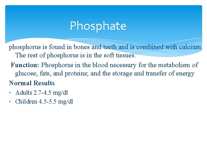 Phosphate phosphorus is found in bones and teeth and is combined with calcium. The