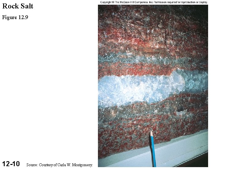 Rock Salt Figure 12. 9 12 -10 Source: Courtesy of Carla W. Montgomery. 
