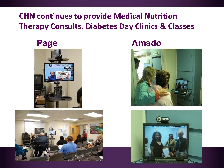 CHN continues to provide Medical Nutrition Therapy Consults, Diabetes Day Clinics & Classes Page