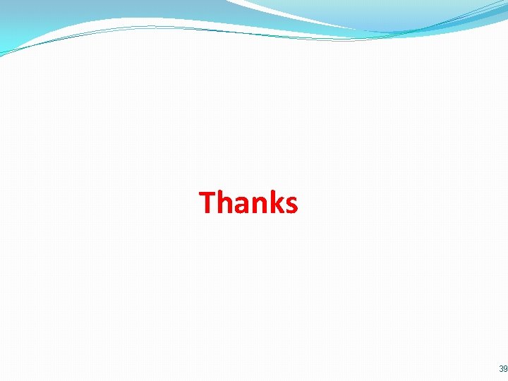 Thanks 39 