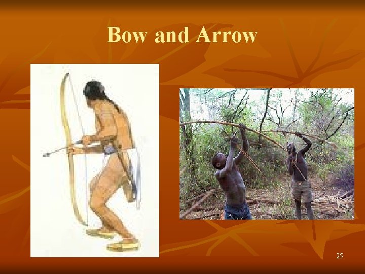 Bow and Arrow 25 