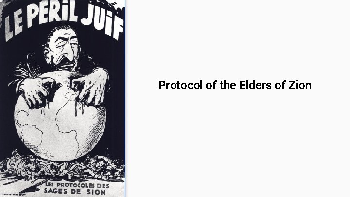 Protocol of the Elders of Zion 