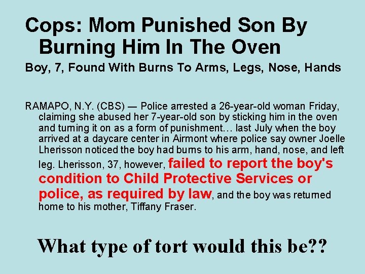 Cops: Mom Punished Son By Burning Him In The Oven Boy, 7, Found With
