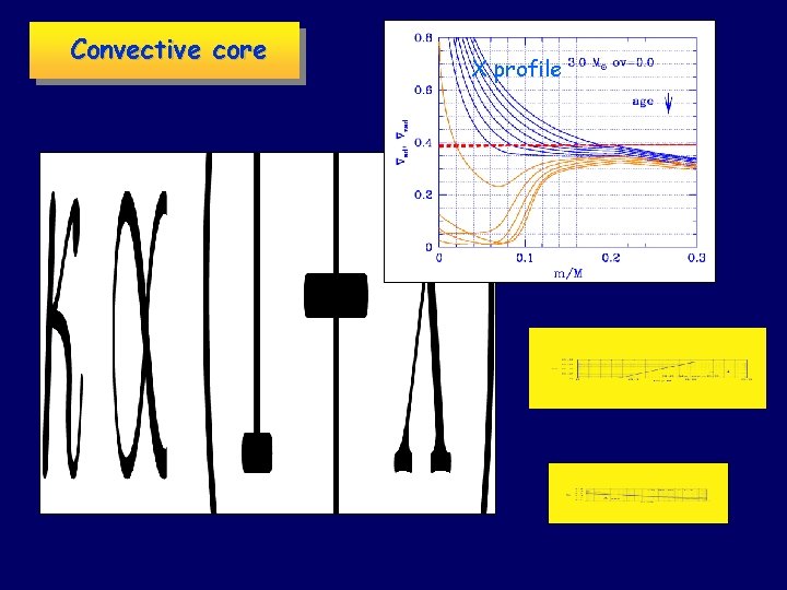 Convective core X profile 