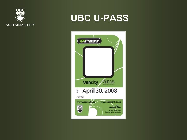 UBC U-PASS 
