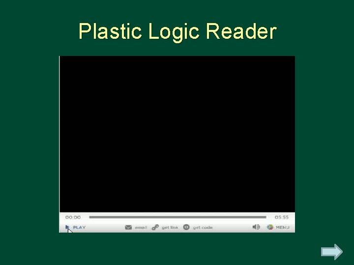 Plastic Logic Reader 