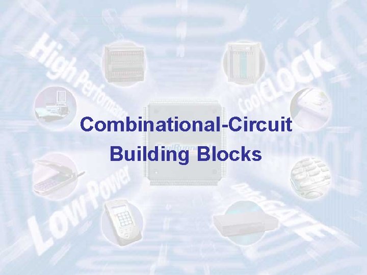Combinational-Circuit Building Blocks ECE 448 – FPGA and ASIC Design with VHDL 14 