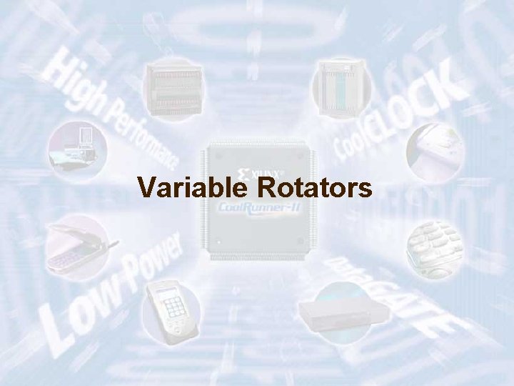 Variable Rotators ECE 448 – FPGA and ASIC Design with VHDL 20 