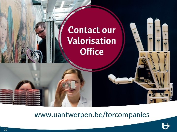 www. uantwerpen. be/forcompanies 20 