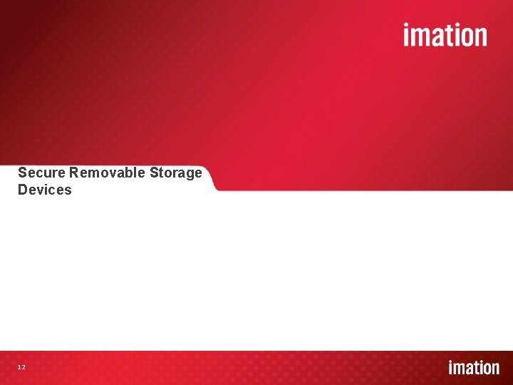 Secure Removable Storage Devices 12 