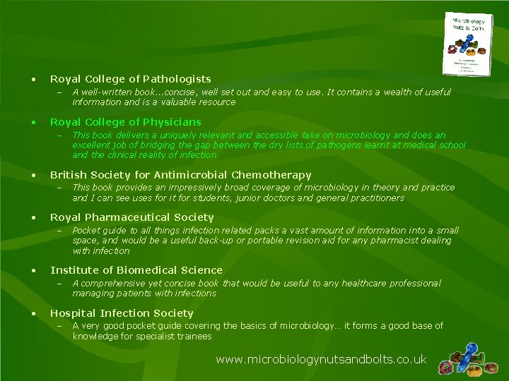  • Royal College of Pathologists – • Royal College of Physicians – •