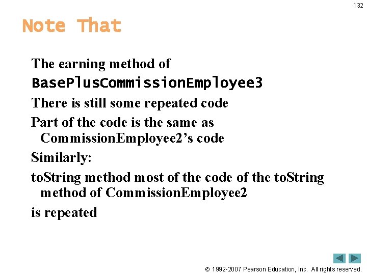 132 Note That The earning method of Base. Plus. Commission. Employee 3 There is