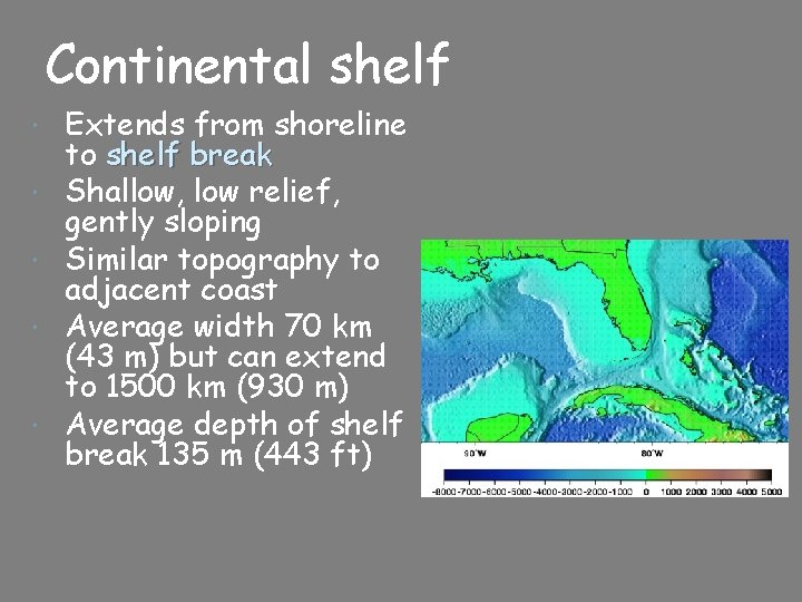 CHAPTER 3 Marine Provinces Bathymetry measuring ocean depths