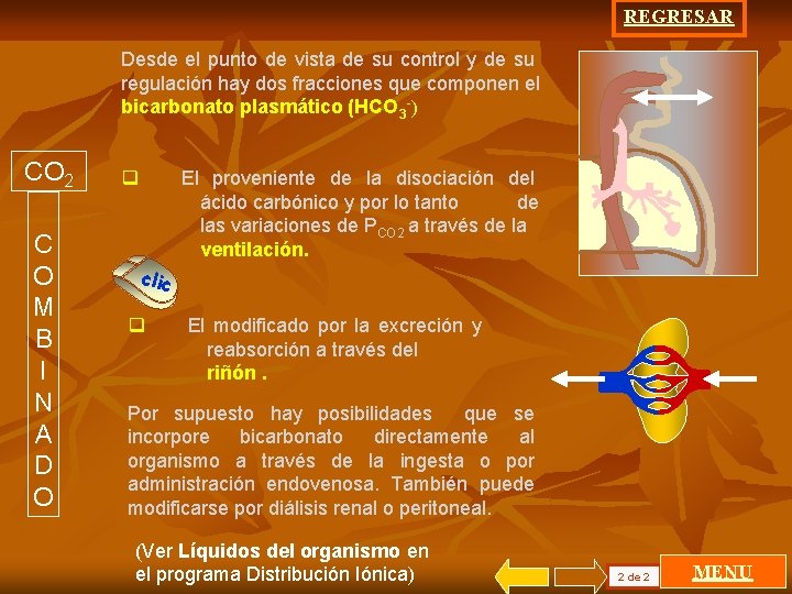 REGRESAR Desde el punto de vista de su control y de su regulación hay