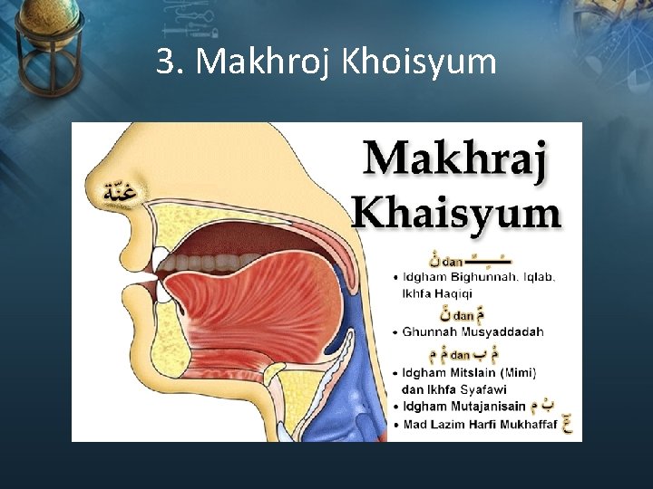 3. Makhroj Khoisyum 