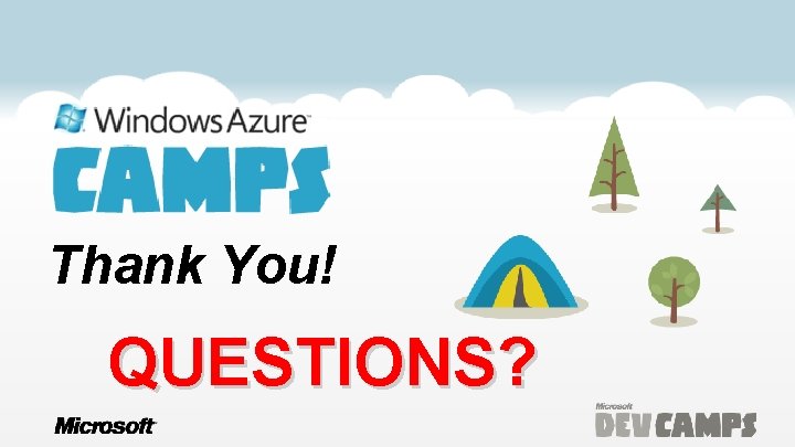 Thank You! QUESTIONS? 